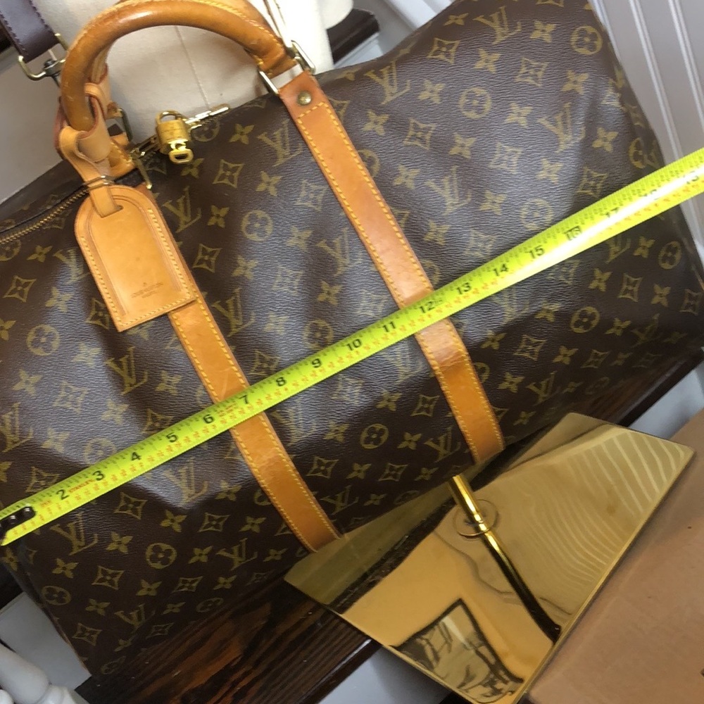 LOUIS VUITTON LV50 Keepall Monogram Canvas Tote Travel Duffle Bag LV 50 SP0992 - Picture 15 of 17